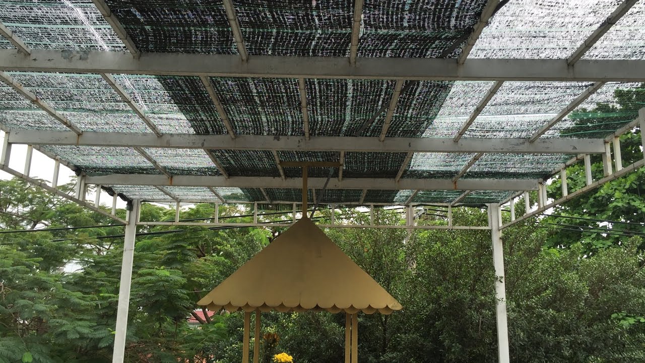 lưới che nắng cho mái hiên